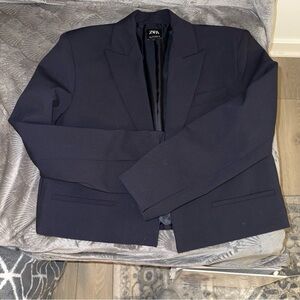Zara Dark Navy Blazer